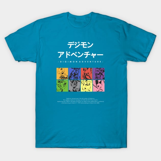 Digimon Adventure 01 T-Shirt by Artmateur Official